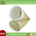 Acrylic dust filter bag/AC Pulse jet bag with PTFE membrane for Industrial Filtration